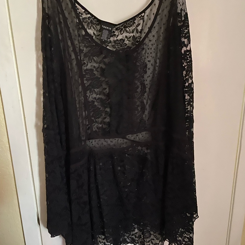 Torrid Lace Shirt